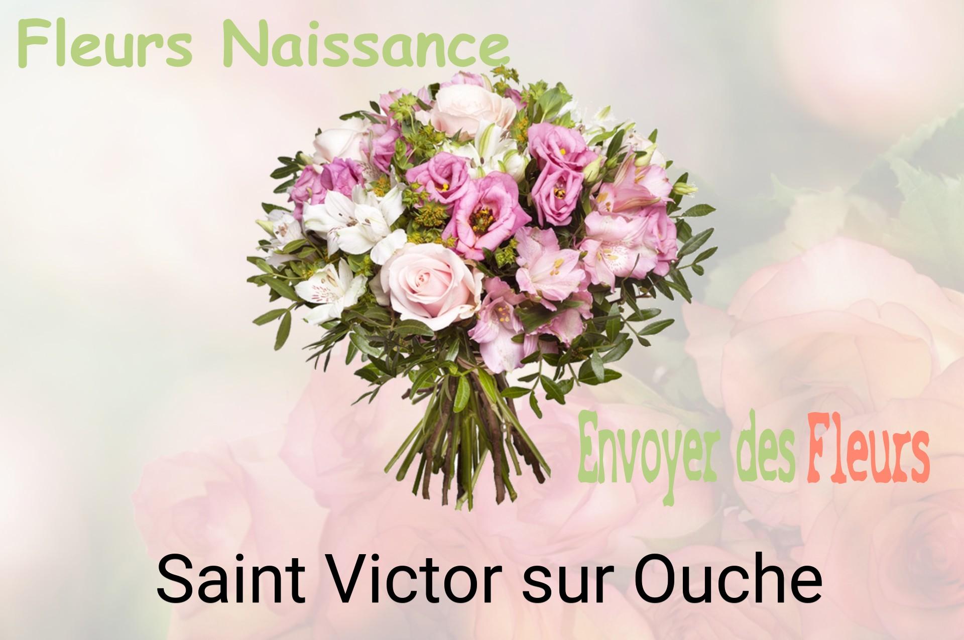 Bouquet de fleurs de naissance livré à Saint-Victor-sur-Ouche